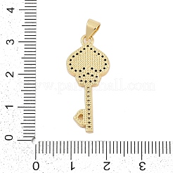 Латунные микро проложить кубического циркония подвески&nbsp;KK-I723-49B-G