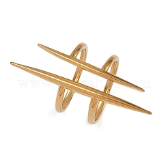 Кольца-манжеты из нержавеющей стали 304 для женщин&nbsp;RJEW-L133-05G