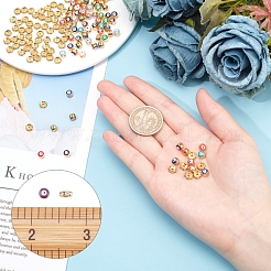 Diy злые глаза плетеные браслеты из бисера делая наборы&nbsp;DIY-PH0003-15