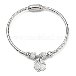 Браслеты с подвесками из нержавеющей стали 304 для женщин&nbsp;BJEW-D429-02G