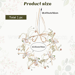 1 шт. сплав с головным убором из смолы и полиэстера&nbsp;AJEW-CY0001-92