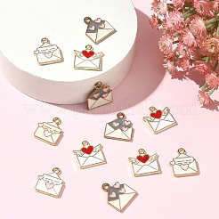 12шт 3 стиля подвески из сплава с эмалью&nbsp;ENAM-YW0006-80