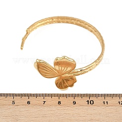 Браслеты-манжеты из нержавеющей стали 304 для женщин&nbsp;BJEW-D356-02B-G