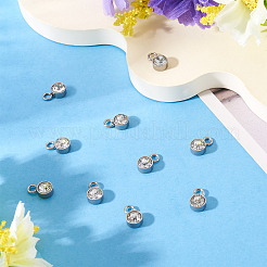 10 шт. подвески со стеклянными стразами&nbsp;STAS-TA0003-26F