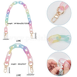 2 шт. акриловые ручки для сумок&nbsp;PURS-PH0001-15