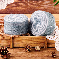 Сегментированная окрашенная пряжа для вязания&nbsp;DIY-TAC0033-03A