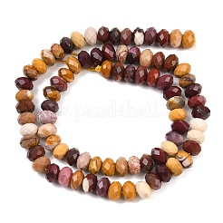 Природные mookaite бисер нитей&nbsp;G-C259-A24-5x8mm