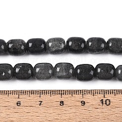 Выпечки нарисованные потрескивание стеклянные бусины пряди&nbsp;DGLA-N019-01B-12