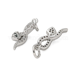 Латунные микро проложить кубического циркония подвески&nbsp;KK-U056-48P