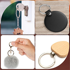 Брелоки для ключей из хирургической нержавеющей стали 316&nbsp;STAS-BBC0008-20