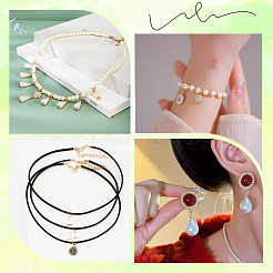 290 шт. 5 стиля стойки с покрытием из латуни соединительные кольца&nbsp;KK-BBC0017-95