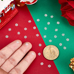 Аэрозольная краска латунные снежинки кабошоны&nbsp;MRMJ-WH0088-56