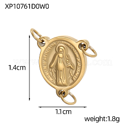 Пасхальные подвески из нержавеющей стали 304&nbsp;STAS-OY010-94G