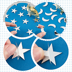 200шт 2 стильных акриловых настенных наклеек FIND-PH0010-80