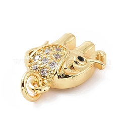 Латунные микро проложить кубического циркония подвески&nbsp;KK-C012-21G