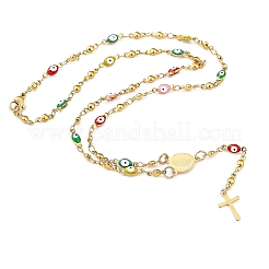 Бусины-четки унисекс из нержавеющей стали 304&nbsp;NJEW-L457-002G