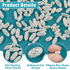 80шт 4 стиля латунные бусины&nbsp;KK-HS0015-43