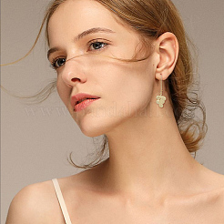 80 шт. 8 стиля латунных сережек-колец&nbsp;FIND-BBC0004-67