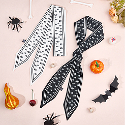 2 шт. двухцветный защитный полиэстеровый шарф для женщин&nbsp;DIY-CY0002-05