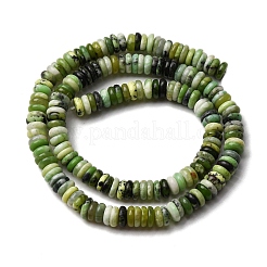 Натуральный змеевик нефрит бисер пряди G-L624-H13-6x2mm