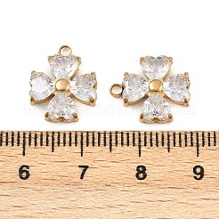 Подвески из нержавеющей стали 304 с микропаве из кубического циркония&nbsp;STAS-I352-07G-B01