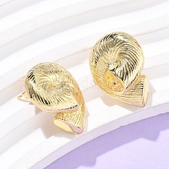 Латунь серьги&nbsp;LS-EJEW-Q017-06G