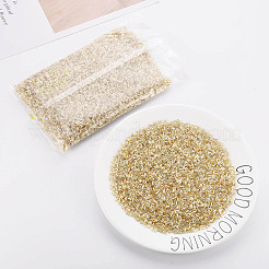 Никелированный стеклянные бусины стеклярус&nbsp;SEED-S046-01A-22