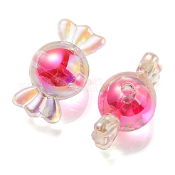 УФ-покрытие радужными переливающимися акриловыми бусинами&nbsp;PACR-E001-01E