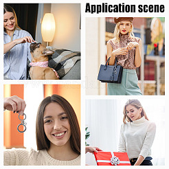 2шт. брелок-медальон из сплава&nbsp;KEYC-NB00017