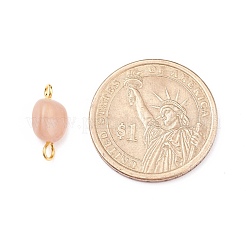 Соединители звеньев естественного лунного камня&nbsp;PALLOY-JF01073-05