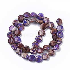 Натуральные имперские нитки из яшмы&nbsp;G-S355-87A-03