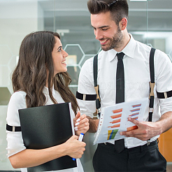 6 пара двухцветных полиэстеровых держателей для рукавов рубашек&nbsp;AJEW-GA0007-31