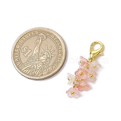 12шт. подвесные украшения из акриловых цветов&nbsp;HJEW-JM03087