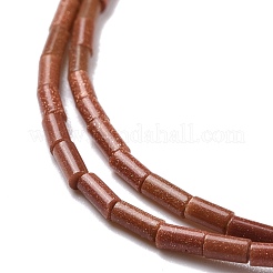 Синтетические голдстоуновские бисер пряди&nbsp;G-M389-18