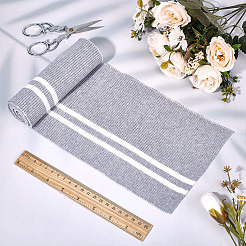 Ребристая ткань из полиэстера для манжет&nbsp;FIND-WH0139-851