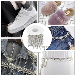 Стеклянные цепочки со стразами&nbsp;FIND-BC0001-22