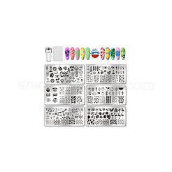 Шаблоны для дизайна ногтей своими руками из нержавеющей стали&nbsp;MRMJ-PH0003-01