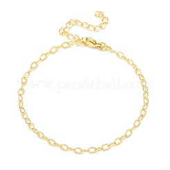 Браслеты-цепочки из латуни для женщин&nbsp;BJEW-C140-22G