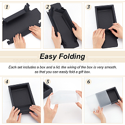 Подарочные коробки для хранения бумаги&nbsp;CON-WH0089-37D-02