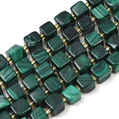 Природного малахита бисер нитей&nbsp;G-G053-B25-03