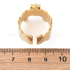 Регулируемые открытые манжетные кольца из нержавеющей стали 304&nbsp;LS-RJEW-K294-01G