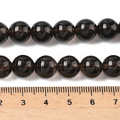 Природный дымчатый кварц нитей бисера&nbsp;LS-G-C265-A01-10mm-01