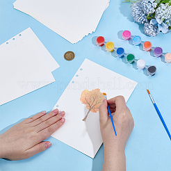 20 шт. бумажные внутренние страницы с отрывными листами&nbsp;FIND-WH0148-880