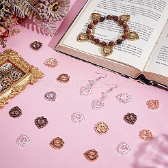 100 шт. 5 цвета подвески из сплава в тибетском стиле&nbsp;FIND-PH0023-07