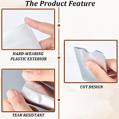 Держатель для удостоверения личности из алюминия и пластика&nbsp;AJEW-WH20018-54A-08