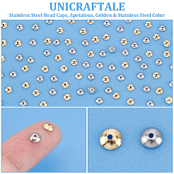 160 шт. 2-х цветные колпачки из нержавеющей стали 304&nbsp;STAS-UN0061-26