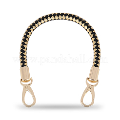 Вырезать полые 2шт плетеные круглые ремни для сумок из искусственной кожи ручки для сумок&nbsp;FIND-CL0001-02C