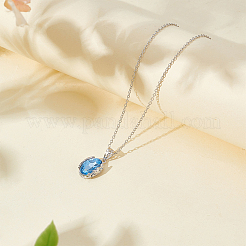 1 шт. 925 оправы для подвески из стерлингового серебра в форме кабошона&nbsp;STER-BC0003-78B