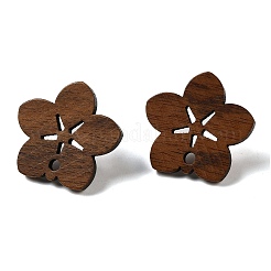 Серьги из дерева&nbsp;WOOD-XCP0001-77