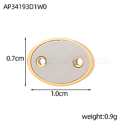 Нержавеющая сталь 304 с подвесками в виде ракушек&nbsp;STAS-OY005-87G
